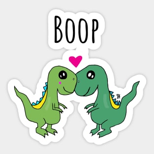 Boop - Dinosaurs in Love Sticker